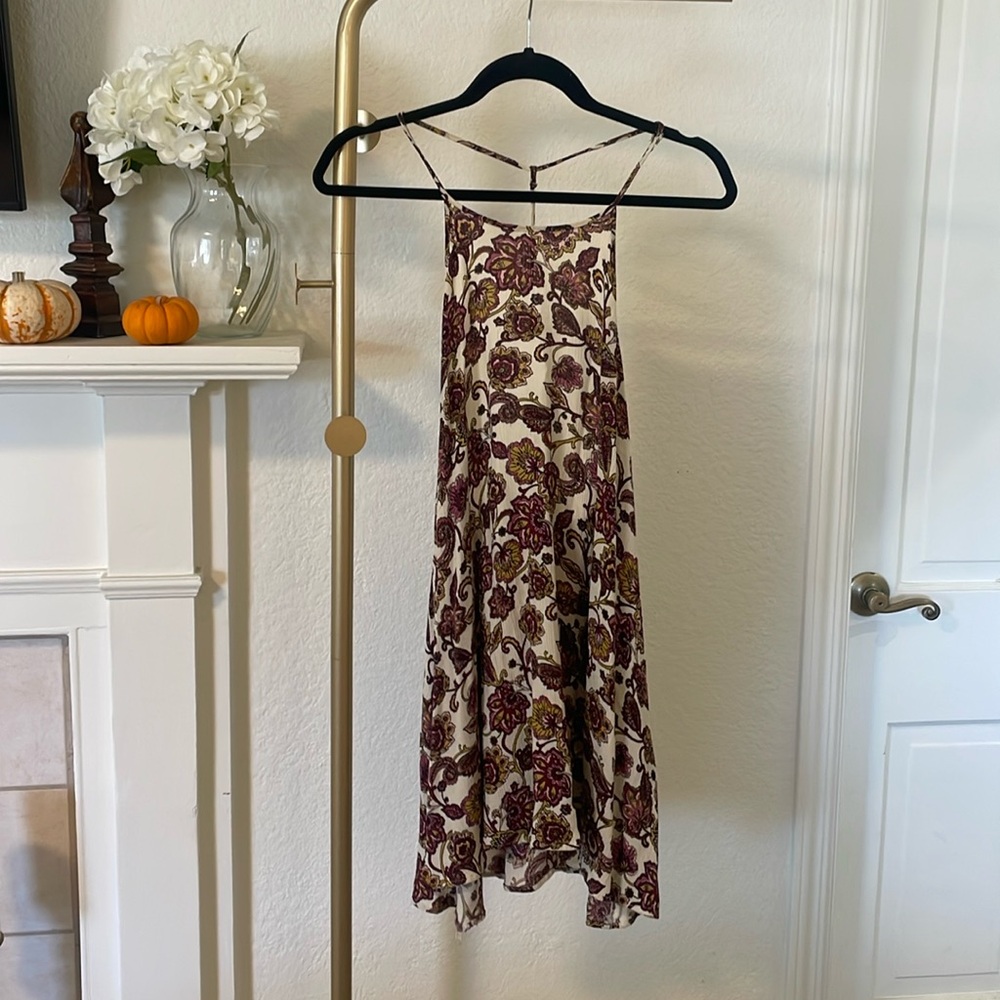 Free People Paisley Halter Dress Size Small